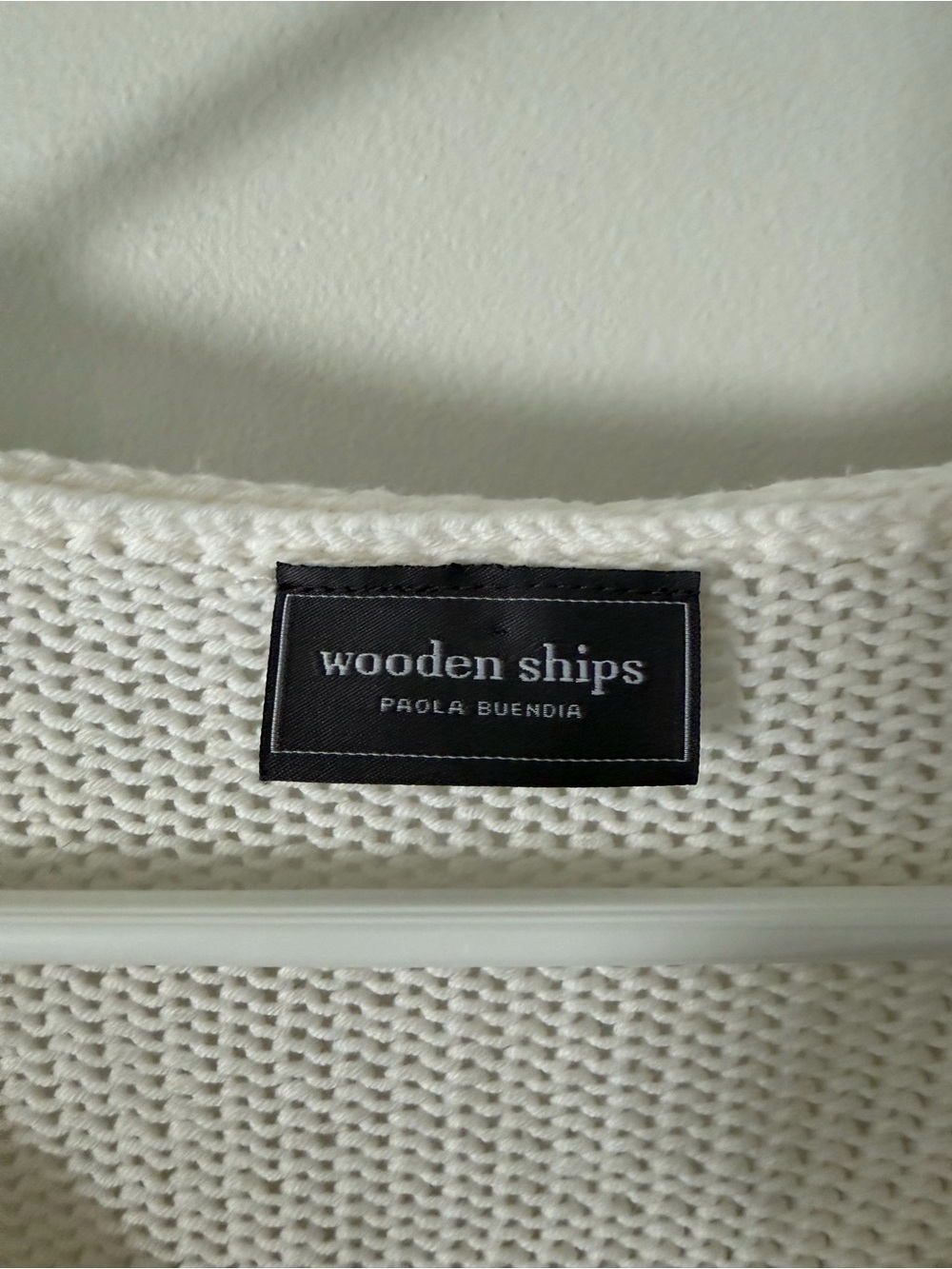 Wooden Ships Knit Bride Sweater Size XS/S - Picture 3 of 5